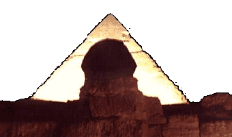pyramids and sphinx photo